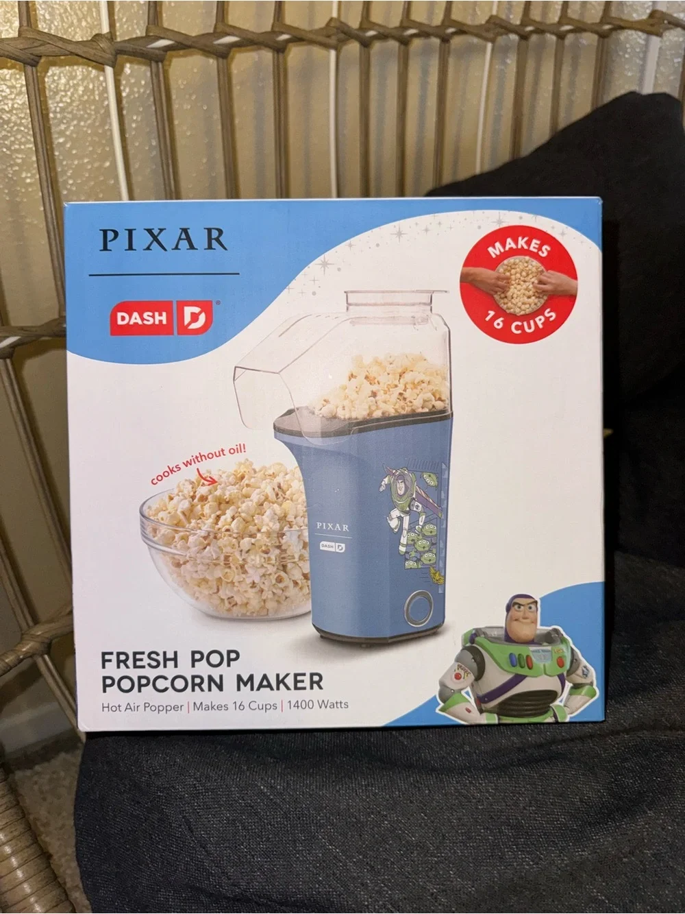 Disney Dash Toy Story Fresh Pop Popcorn Maker